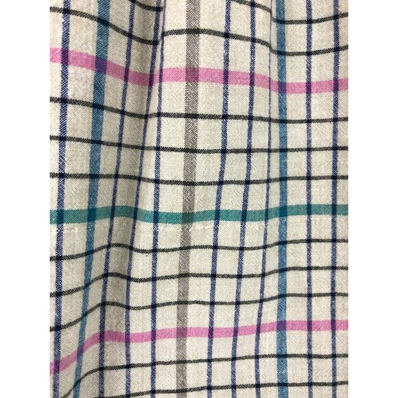 Salty Dog by Gant Plaid Short Sleeve Button Up Shirt Men's Size 1X Big - Picture 7 of 9